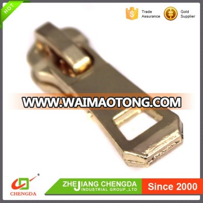 CHENGDA High Quality Unique Decorative Customized Size Metal Zipper Pulls Slider